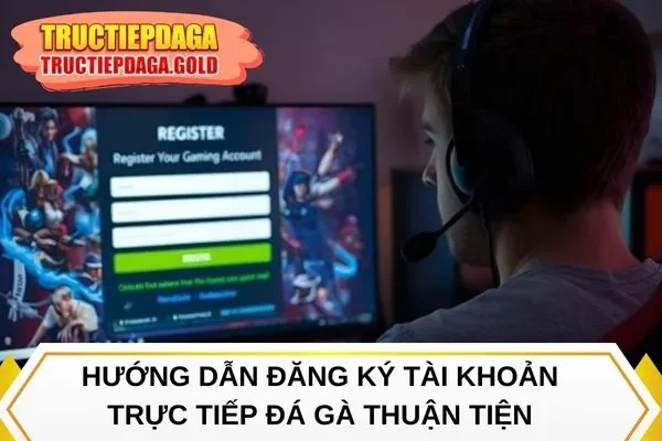 Hướng dẫn đăng ký tài khoản Trực Tiếp Đá Gà thuận tiện