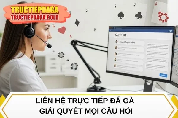 Liên hệ Trực Tiếp Đá Gà giải quyết mọi câu hỏi
